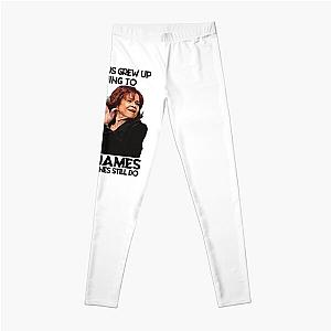 Some Of Us Grew Up Listening To  Etta James The Cool Ones Still Do Leggings