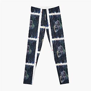 Etta James - Hand Drawn Oil and Ink Portrait Leggings