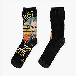 Just A Girl Who Loves Etta James Socks