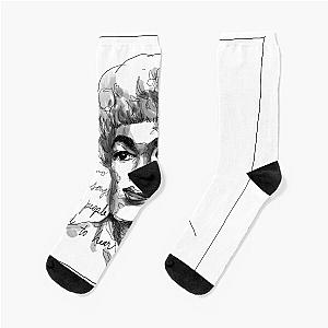 Etta James Jazz Blues Soul Legend Female Singer Woman Power Socks