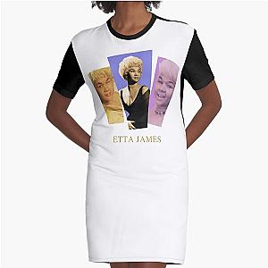 Etta James - At Last Graphic T-Shirt Dress