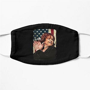 Vintage American Flag Etta James Legend Flat Mask