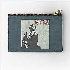 Graffiti art Etta James  Zipper Pouch