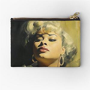 Drawing Etta James Zipper Pouch