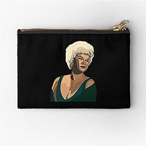 Etta James Singer Illustration Classic Zipper Pouch