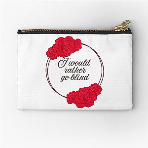 I would rather go blind by Etta James Zipper Pouch