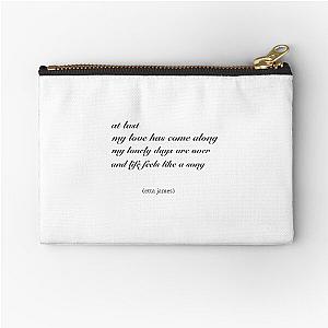 Etta James song lyrics  Zipper Pouch