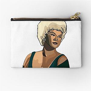 Etta James Singer Illustration Zipper Pouch