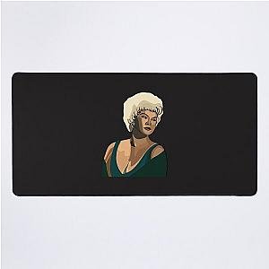 Etta James Singer Illustration  Desk Mat