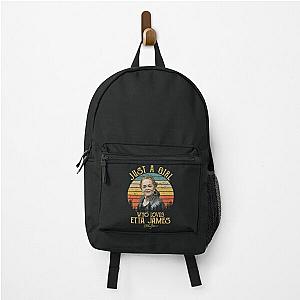 Just A Girl Who Loves Etta James  Backpack