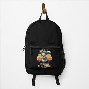 Just A Girl Who Loves Etta James Backpack