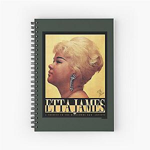 Etta James Tribute  Spiral Notebook