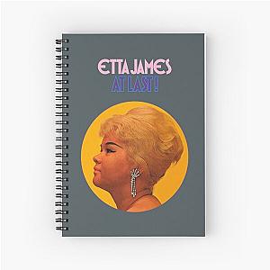 Etta James At Last  Spiral Notebook