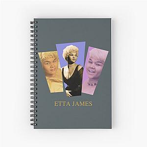 Etta James At Last  Spiral Notebook