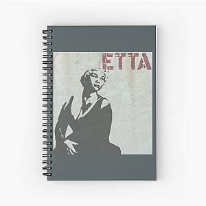 Graffiti art Etta James  Spiral Notebook