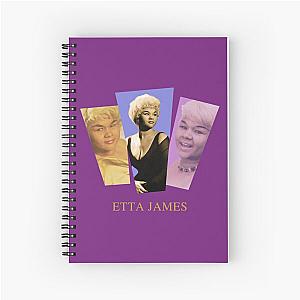 Etta James - At Last Spiral Notebook