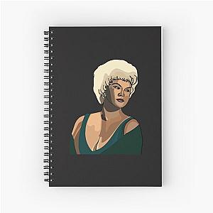 Etta James Singer Illustration  Spiral Notebook