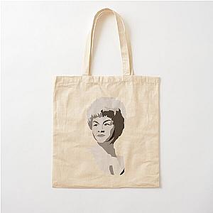 Etta James Illustration Cotton Tote Bag