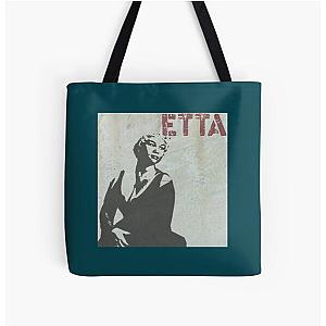 Graffiti art Etta James  All Over Print Tote Bag