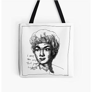 Etta James Jazz Blues Soul Legend Female Singer Woman Power All Over Print Tote Bag