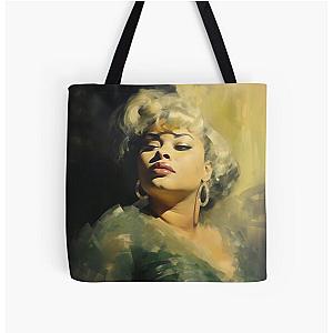 Drawing Etta James All Over Print Tote Bag