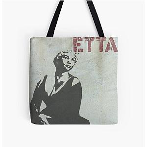 Graffiti art: Etta James All Over Print Tote Bag