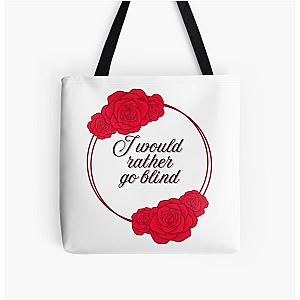 I would rather go blind by Etta James All Over Print Tote Bag