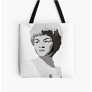 Etta James Illustration All Over Print Tote Bag