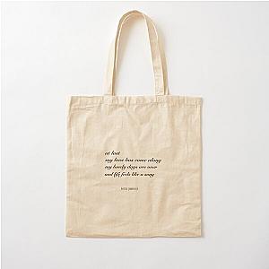 Etta James song lyrics  Cotton Tote Bag