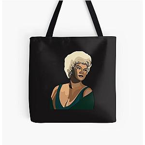 Etta James Singer Illustration  All Over Print Tote Bag