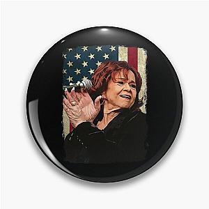 Vintage American Flag Etta James Legend Pin