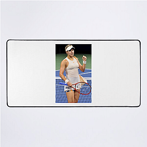 Rising Champion Eugenie Bouchard Mouse Pads