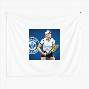 Athletic Celebrity Eugenie Bouchard Tapestries