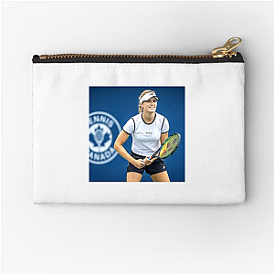 Athletic Celebrity Eugenie Bouchard Zipper Pouches