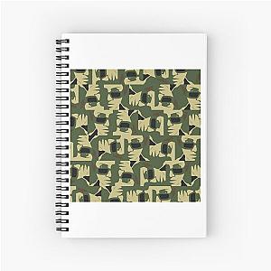 Annie Lennox, Eurythmics Camouflage Premium Scoop Spiral Notebook