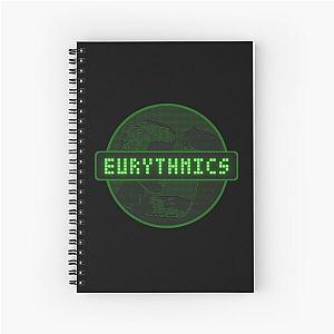 Eurythmics ASCII Art Spiral Notebook