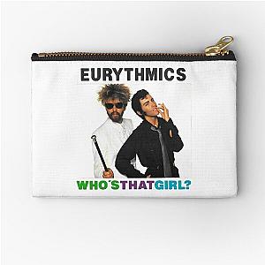 blackwhitereddesign pop rock heavy metal band eurythmics  Zipper Pouch