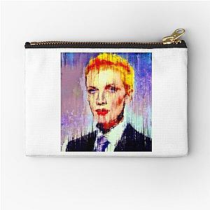 Annie Lennox of the Eurythmics. Here comes the rain again Premium Zipper Pouch