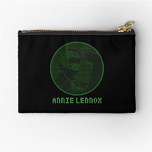 Eurythmics Annie Lennox ASCII Art Circle Zipper Pouch