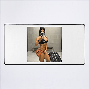 Train Like Eva Andressa Eva Andressa Mouse Pads