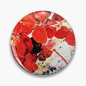 Evanescence (Geraniums) Pin