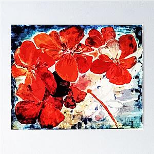 Evanescence (Geraniums) Poster