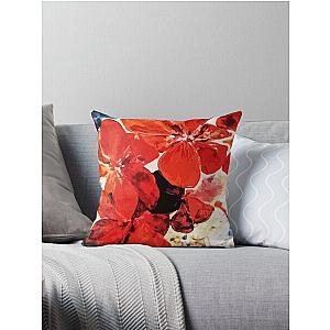 Evanescence (Geraniums) Throw Pillow