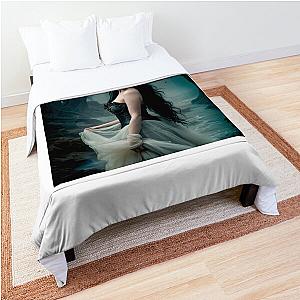 Amy Lee Evanescence gothic forest Comforter