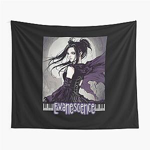 Evanescence Amy Lee Anime Fan Art  Tapestry