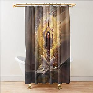 Eternity Contemplates Evanescence Shower Curtain