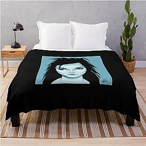 evanescence amy lee fallen Throw Blanket