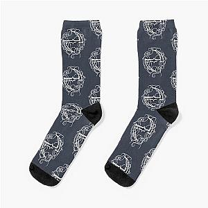 Logo Evanescence Blanc par imsuchasinner Socks