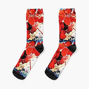 Evanescence (Geraniums) Socks