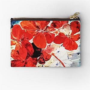 Evanescence (Geraniums) Zipper Pouch